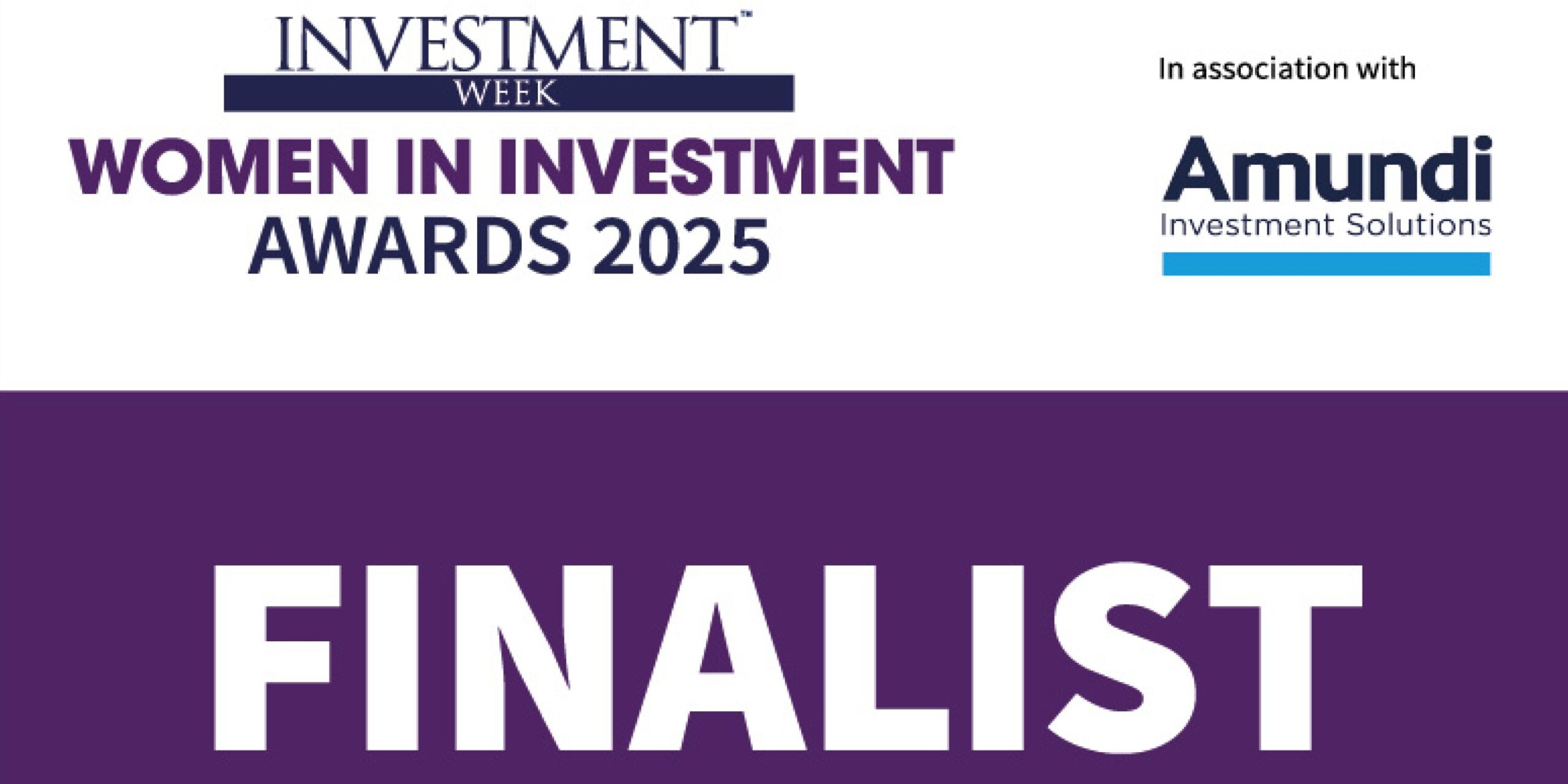 Investment Week Women in Investment Awards 2025