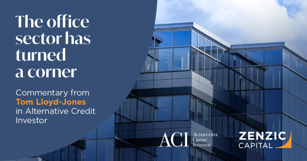 The office sector has turned a corner